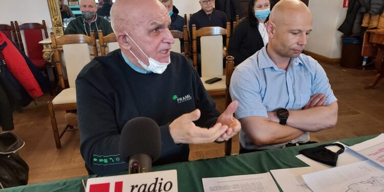 Sandomierz: Protest mieszkańców ulicy Kruczej.