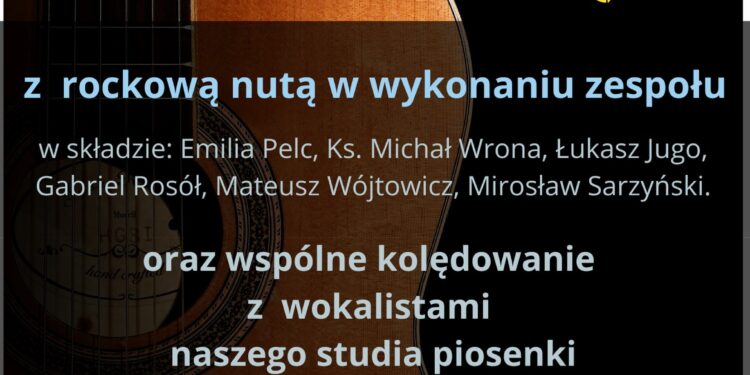 Koprzywnica: Wieczór kolęd z rockową nutą.
