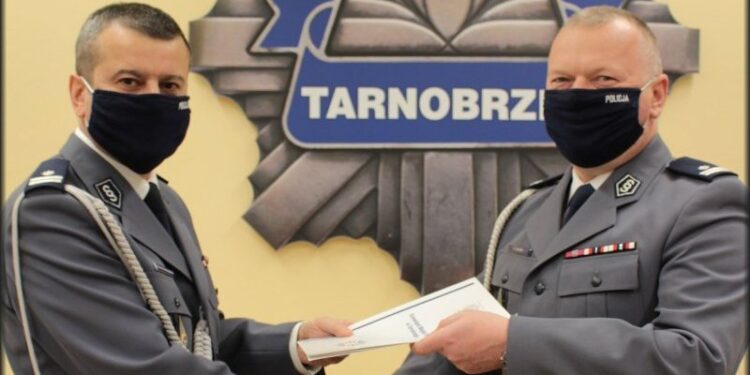 Tarnobrzeg. Podinspektor Rajmund Murek nowym zastępcą komendanta policji.