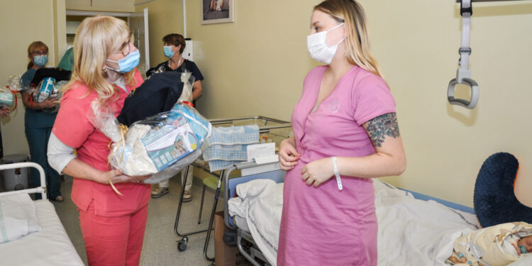 Sandomierz: Tymon Machul z Gościeradowa pierwszym dzieckiem urodzonym w sandomierskim szpitalu w 2022 roku.