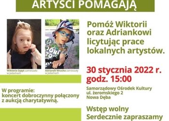 Nowa Dęba. Artyści pomagają