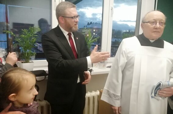 Nisko: Poseł Grzegorz Braun otworzył biuro poselskie