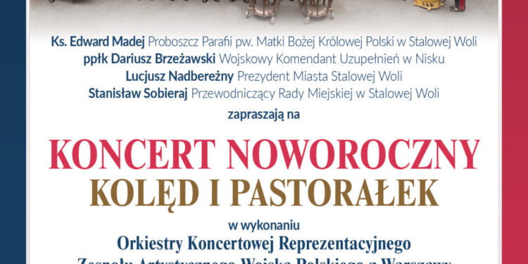 Stalowa Wola: W piątek koncert kolęd i pastorałek na wojskową nutę