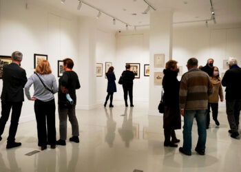 Stalowa Wola: Finisażem zakończyła się wystawa dzieł Jana Lebensteina