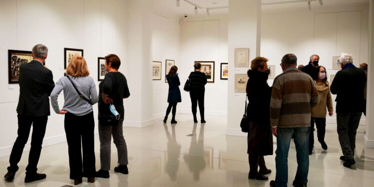 Stalowa Wola: Finisażem zakończyła się wystawa dzieł Jana Lebensteina