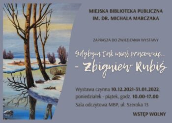 Tarnobrzeg. Obrazy tworzone na płycie pilśniowej w miejskiej bibliotece.