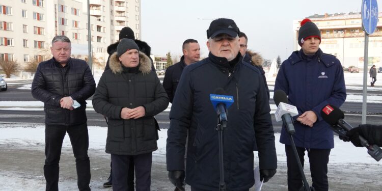 Stalowa Wola: Podsumowali przebudowę ulicy Popiełuszki