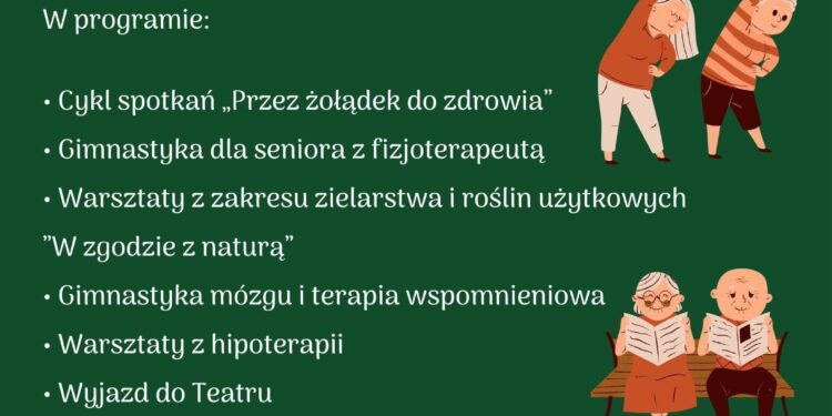 Pysznica: Seniorze spędź czas zdrowo i aktywnie z kulturą w tle