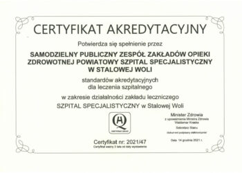 Stalowa Wola: Stalowowolski szpital z akredytacją