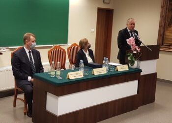 Tarnobrzeg. Wiceminister finansów z wizytą w Państwowej Uczelni Zawodowej.