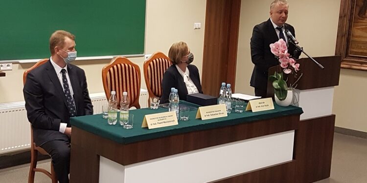 Tarnobrzeg. Wiceminister finansów z wizytą w Państwowej Uczelni Zawodowej.