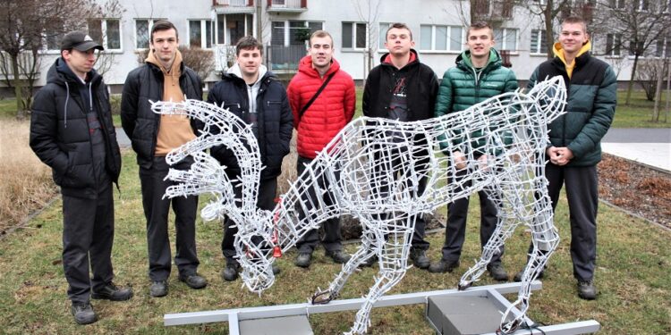 Tarnobrzeg. Wyspawali renifera.