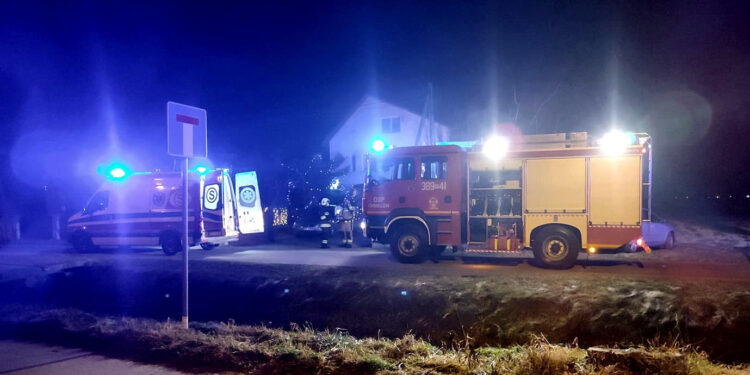 Nowa Dęba. Zatrucie tlenkiem węgla w Chmielowie