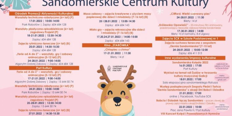 Sandomierz: Zima w mieście z SCK.