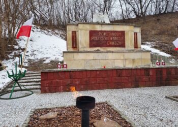 Dwikozy, Słupcza, Góry Wysokie: Pamięci powstańczym bohaterom.