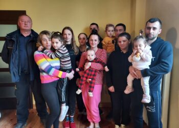 Sandomierz: Pierwsi uchodźcy znaleźli bezpieczne schronienie.