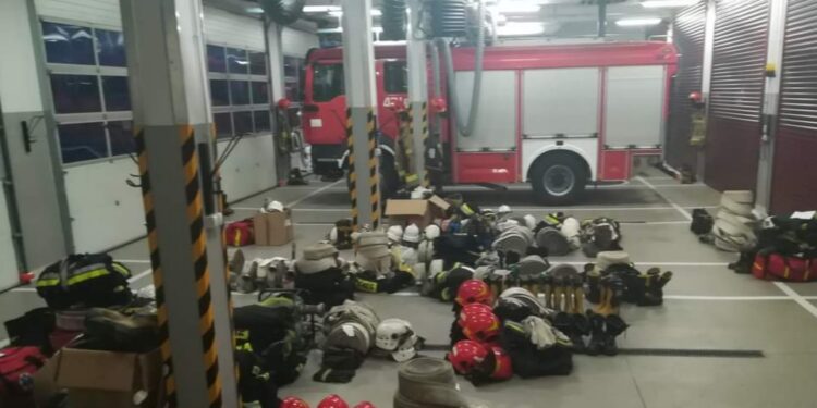 Region: Polscy strażacy angażują się w pomoc na Ukrainie