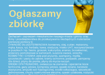 Koprzywnica: Solidarni z Ukrainą.
