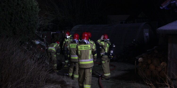 Nowa Dęba: Pożar budynku mieszkalnego