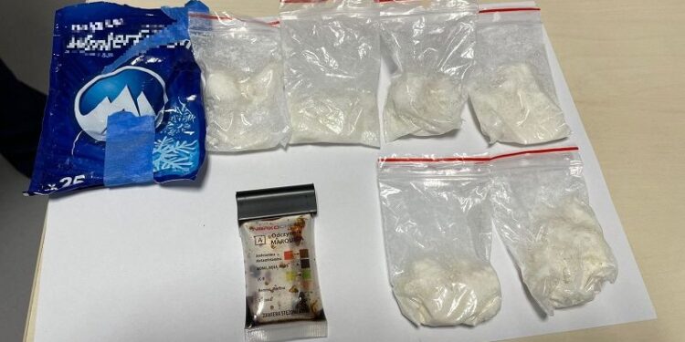 Sandomierz: Narkotyki znalezione podczas policyjnej kontroli.