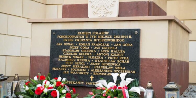 Zawichost: Uczczono pamięć ofiar hitlerowskiej masakry.