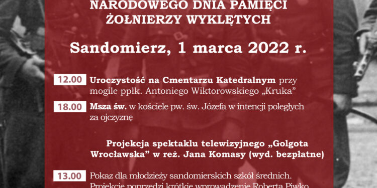 Sandomierz: Obchody Narodowego Dnia Żołnierzy Wyklętych.