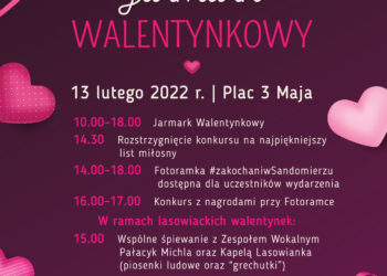 Sandomierz: Jarmark walentynkowy w niedzielę.