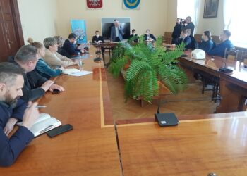 Tarnobrzeg. Posiedzenie sztabu kryzysowego. Temat – Ukraina.