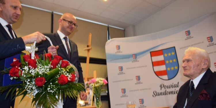 Sandomierz: Setne urodziny Bogusława Tetera.