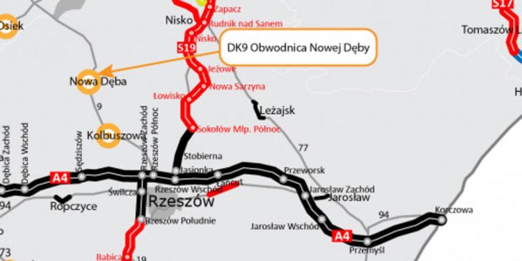 Nowa Dęba. O obwodnicy na spotkaniu on-line