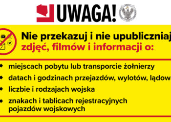 MON apeluje o ochronę informacji wojskowych.