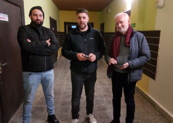 Tarnobrzeg. Przywieźli dary dla Czernihowa. Za nimi przyjechali Szwajcarzy.