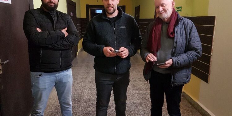 Tarnobrzeg. Przywieźli dary dla Czernihowa. Za nimi przyjechali Szwajcarzy.