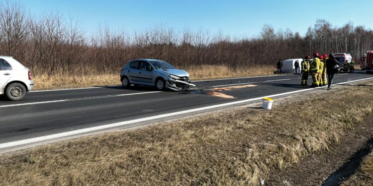 Tarnobrzeg: Wypadek na trasie Tarnobrzeg – Stalowa Wola.