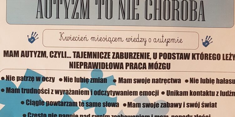 Tarnobrzeg. Światowy Dzień Świadomości Autyzmu.