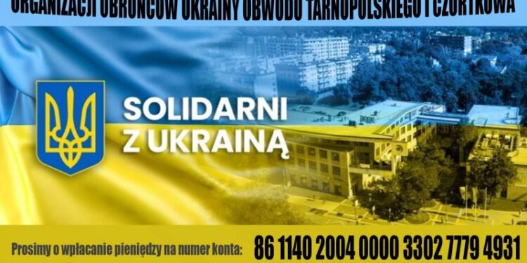 Region. Wspomóż „Obrońców Ukrainy Obwodu Tarnopolskiego i Czortkowa”