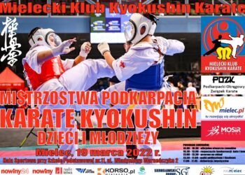 Mielec: Mistrzostwa Podkarpacia Karate KYOKUSHIN dzieci i młodzieży.