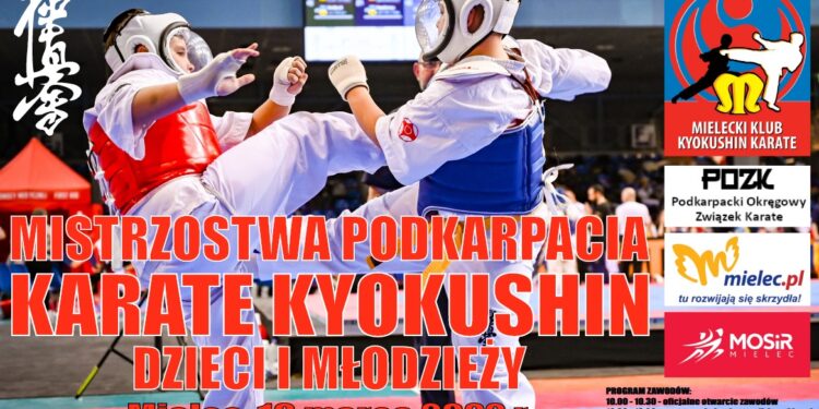 Mielec: Mistrzostwa Podkarpacia Karate KYOKUSHIN dzieci i młodzieży.