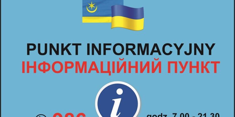 Tarnobrzeg. Działa punkt informacyjny dla obywateli Ukrainy.