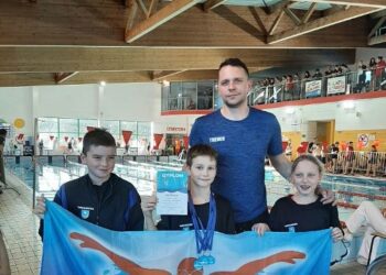 Tarnobrzeg, Nowa Dęba. Adrian Osiecki z  UKS Hetman z kilkoma medalami.