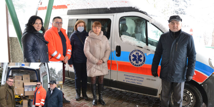 Stalowa Wola: Karetka ze stalowowolskiego szpitala została przekazana na Ukrainę