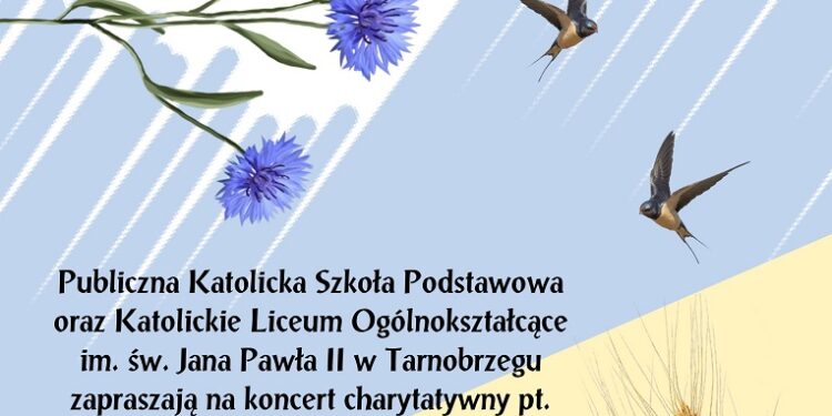 Tarnobrzeg. Koncert charytatywny „Podaj rękę Ukrainie”.
