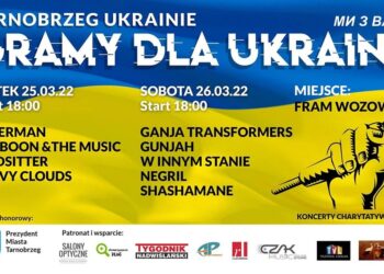 Tarnobrzeg. Gramy dla Ukrainy.