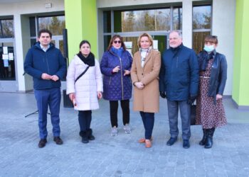 Stalowa Wola: Wizytacja wiceprzewodniczącej Komisji Europejskiej, wiceminister Polityki społecznej Ukrainy i polskiej wiceminister Rodziny i Polityki Społecznej