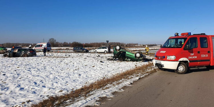 Zdziechowice: Wypadek na drodze Zdziechowice-Stawki.