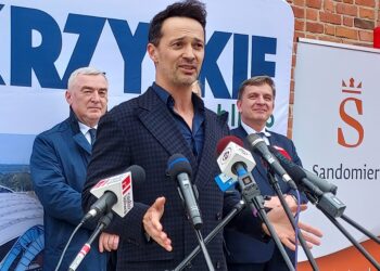 Sandomierz: Aktor Rafał Cieszyński twarzą kampanii promującej województwo świętokrzyskie.