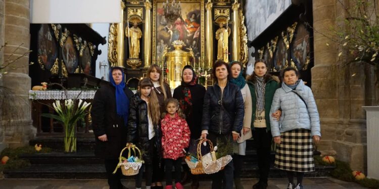 Koprzywnica: Święta Wielkanocne ukraińskich rodzin.