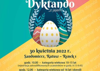 Sandomierz: Trwa przyjmowanie zgłoszeń do II Sandomierskiego Dyktanda „z jajem”.