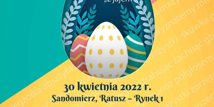 Sandomierz: Trwa przyjmowanie zgłoszeń do II Sandomierskiego Dyktanda „z jajem”.