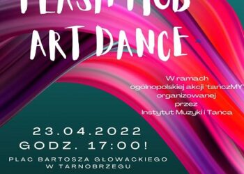 Tarnobrzeg. 200 tancerzy na Placu Bartosza Głowackiego.